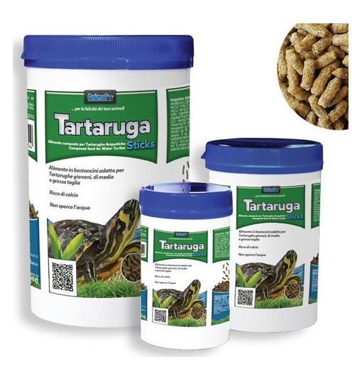 Animalin Tartaruga per Tartarughe acquatiche, gamberetti essiccati 100ml