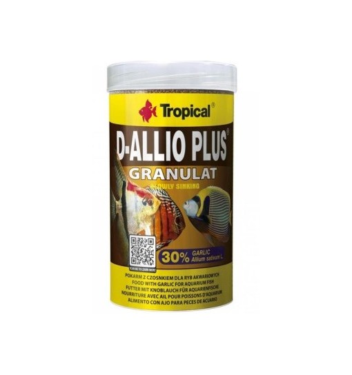 Tropical D-Allio Plus Granulat - con estratti naturali di aglio 250ml