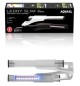 Aquael Leddy Slim Plant 2.0 4,8W 20-30cm colore bianco - plafoniera LED 8000°K per acqua dolce