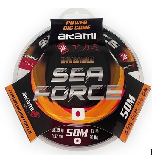 Filo Akami Sea Force Power Big game 0,62 mm 50 mt