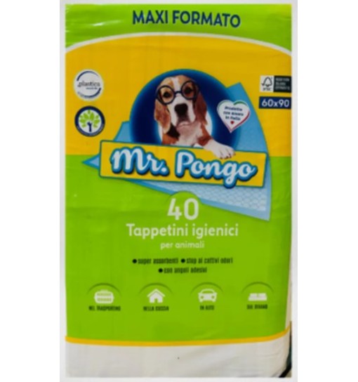 PANNI TRAVERSE PER CANI MISURA 60X90 40 PZ Mr Pongo