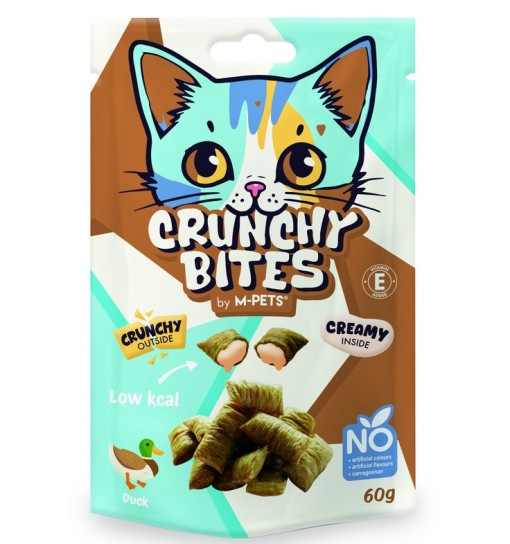Crunchy Bites M-Pets Anatra 60gr
