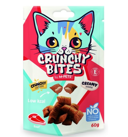Crunchy Bites M-Pets Manzo 60gr