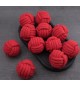 Coto palla nodo rosso 6,5 cm