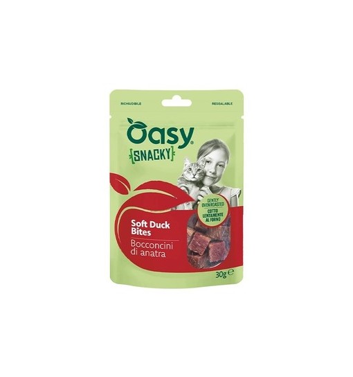 Oasy Snacky gatto 30gr anatra