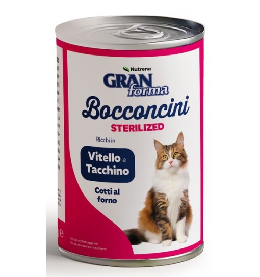 Gran Forma patè Vitello e Tacchino 400gr gatto