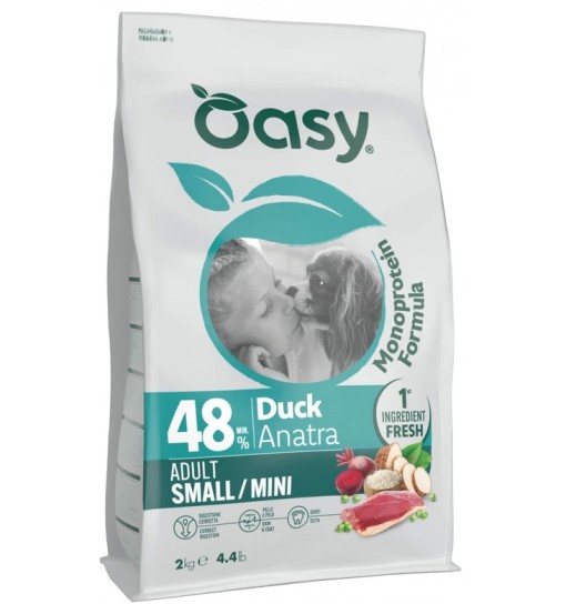 Oasy Monoproteico Anatra adult small/mini 2kg
