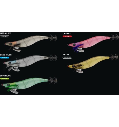 Totanara seika Egi King prawn Mis 3 14 gr colore Med Alive