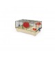 Gabbia per criceti Hamster 10 MPS colore zincata fondo rosso