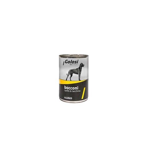 Golosi dog Bocconi Pollo e Tacchino 405 gr