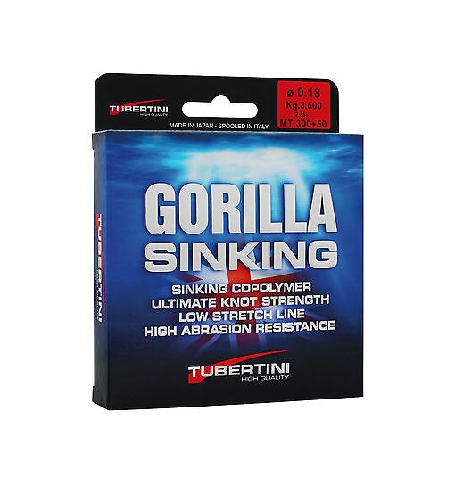 Gorilla Sinking 0,14 mm 350 mt Tubertini