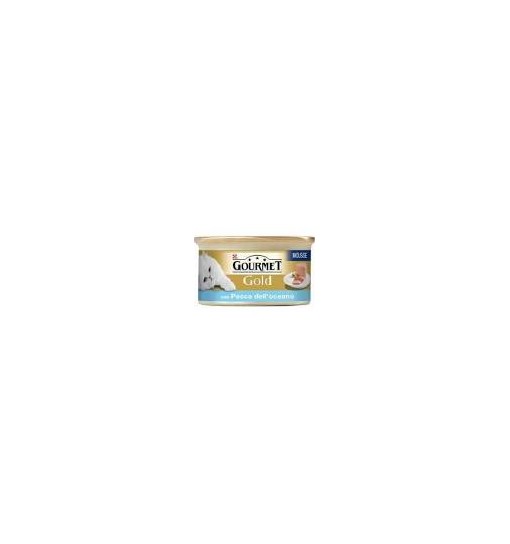 GOURMET GOLD MOUSSE CON PESCE DELL' OCEANO 85 gr