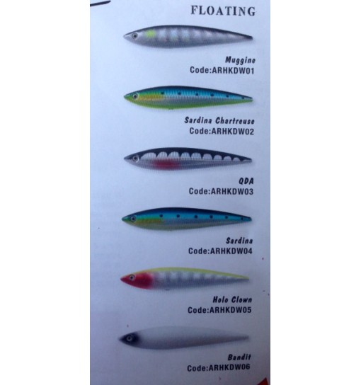Herakles Darko F Colore Bandit peso 29 gr lung 145 mm