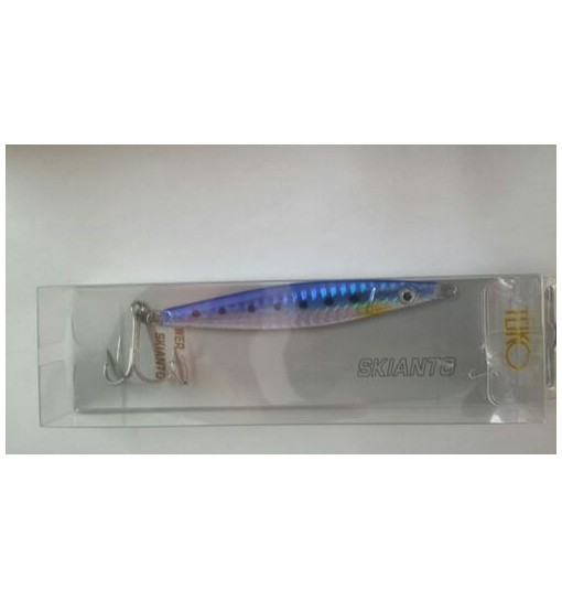JIG gr 40 colore blu/argento