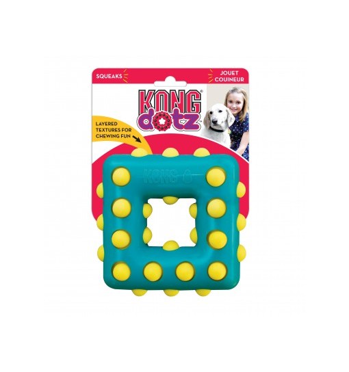 Kong gioco Dotz quadrato Small 9 cm