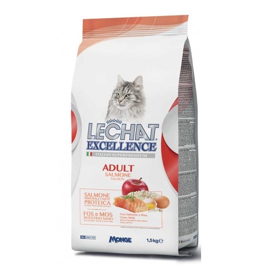 Lechat Excellence gatto adult salmone1,5 kg
