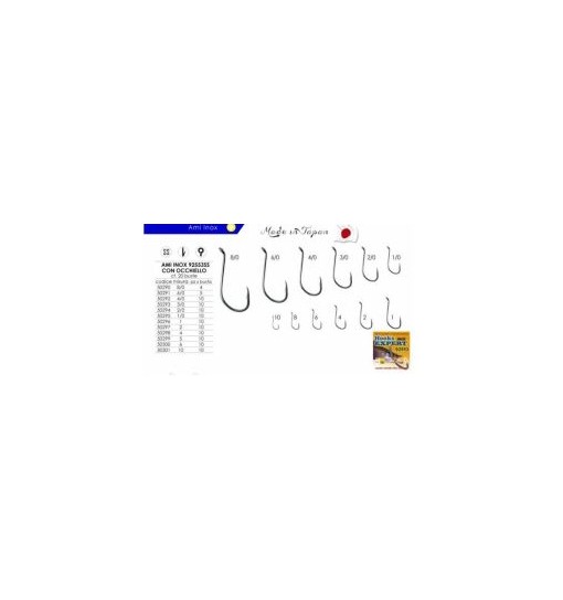 Ami Inox serie 92553 con occhiello 8/0