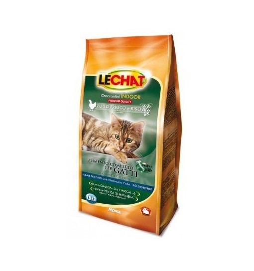Lechat indoor pollo e riso 1,5 kg