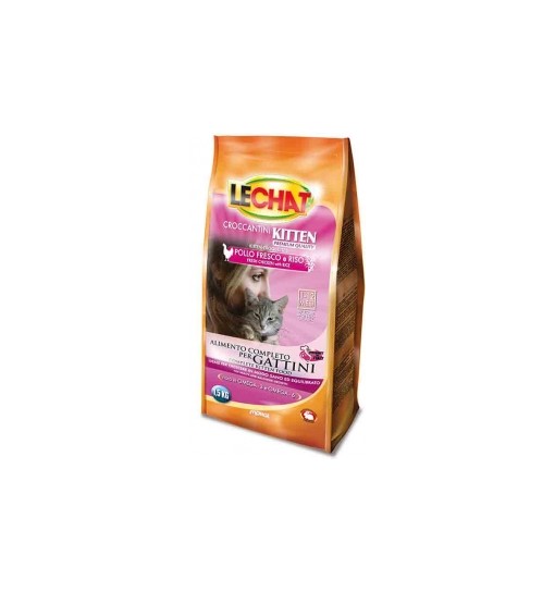 Lechat Junior pollo fresco e riso gattini 1,5 kg