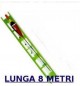 Lenza pronta con gallegiante per canna fissa mt 8