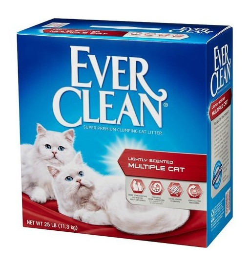 Lettiera per Gatti agglomerante per più gatti Ever Clean 6 L