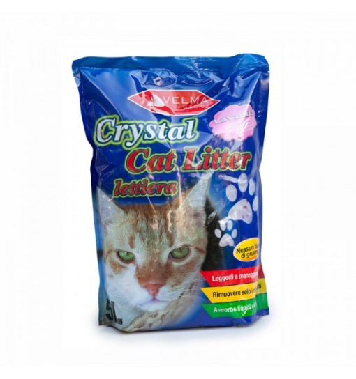 Lettiera Silicio Profumata lavanda 5 LVelma