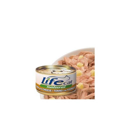 Life cat Tonno con formaggio scatoletta 70g