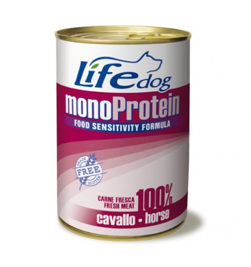 Life Dog Monoproteico umido Cavallo 400 gr