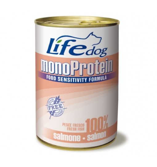 Life Dog Monoproteico Salmone 400 gr
