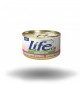 Life Gatto naturale Filetti di pollo con prosciutto di pollo 85 gr