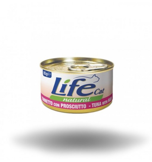 Life Gatto naturale Tonnetto con Prusciutto 85 gr