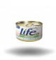 Life Gatto naturale Tonno con pesce bianco 85 gr