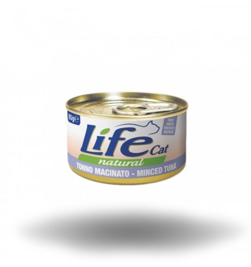 Life Gatto naturale Tonno finemente Macinato 85 gr